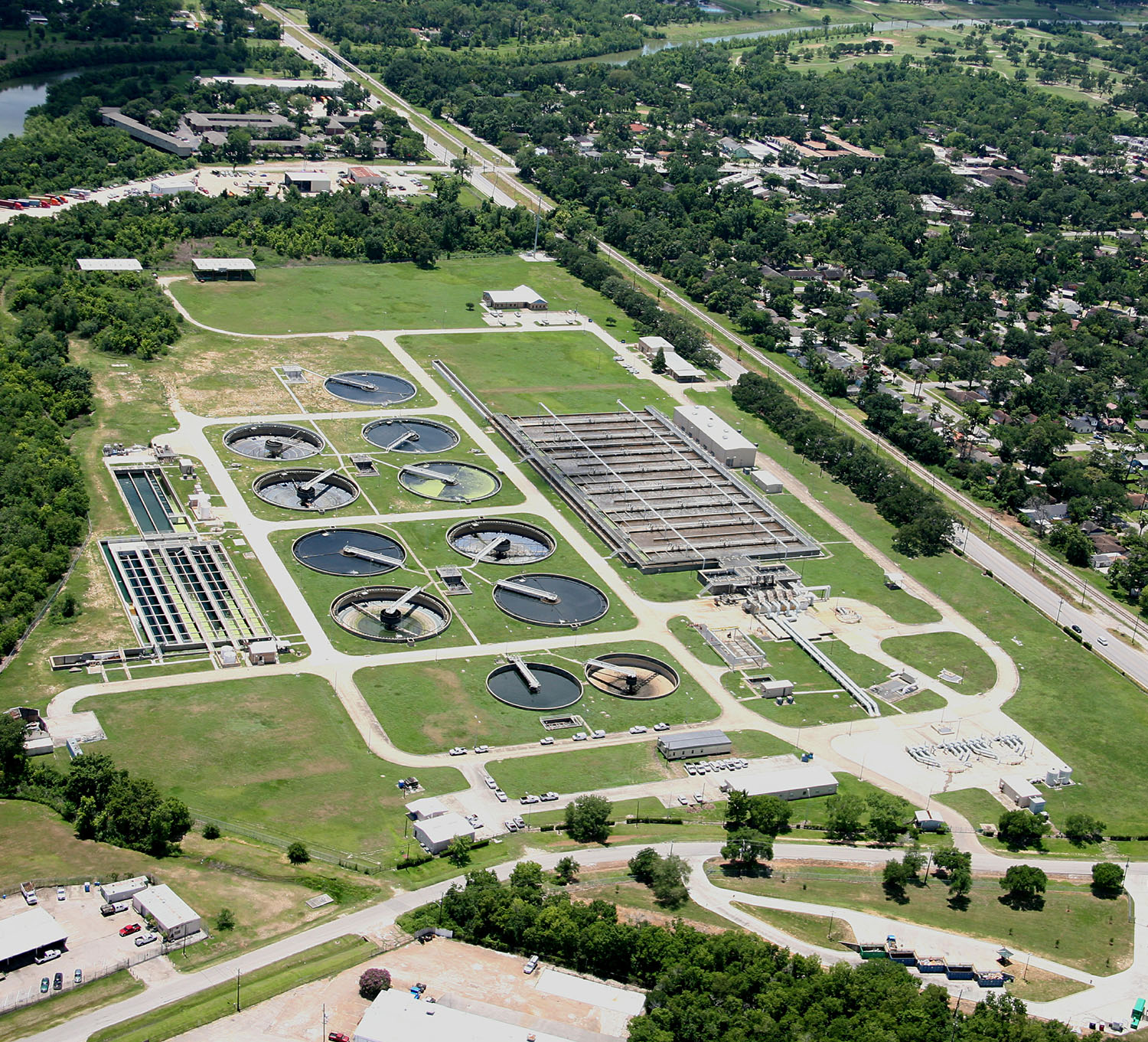 Sims South Wastewater Treatment Plant